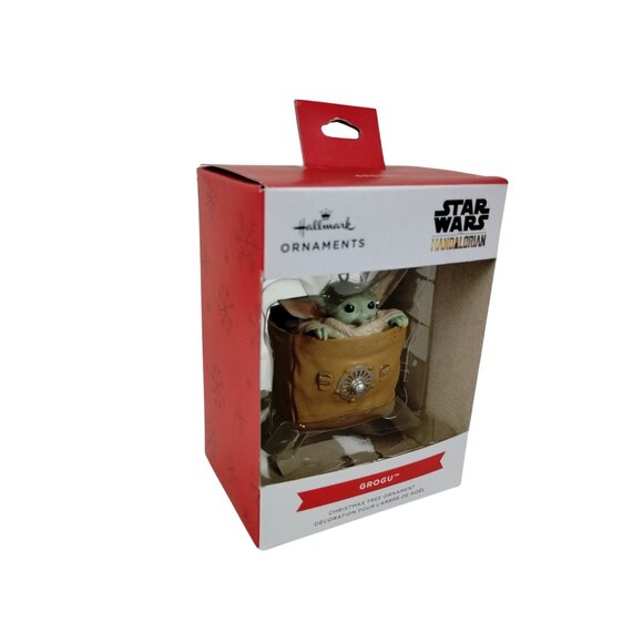 Hallmark Ornaments Star Wars Mandalorian Grogu the Child Christmas Decoration - Picture 2 of 9